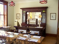 The private dining area in the rear